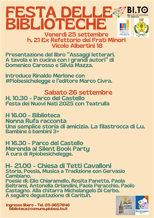 Festa delle Biblioteche BI-TO