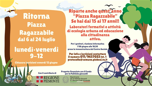 Piazza Ragazzabile 2026